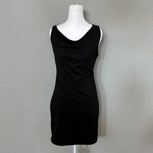 Black Sleeveless Mini Dress